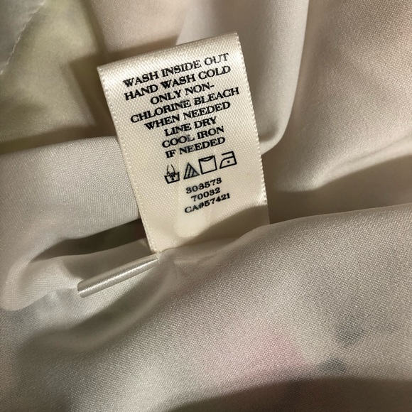 EUC! Ann Taylor Pastel Neon Lace Shift Dress Size 6P - Picture 9 of 9